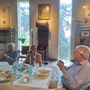 Almuerzo con Soc. Bibliófilos de Chile.